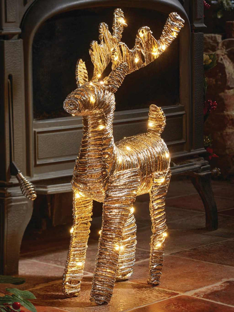 40cm Champagne Braid WonderDeer