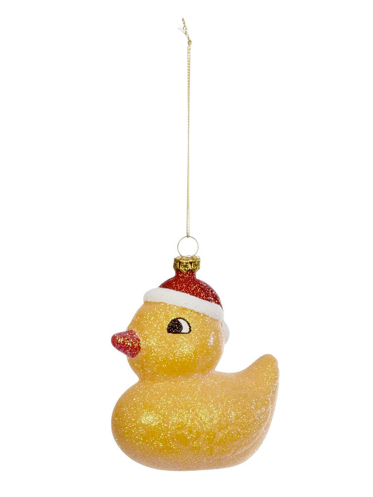 9cm Duck Pendant - Yellow
