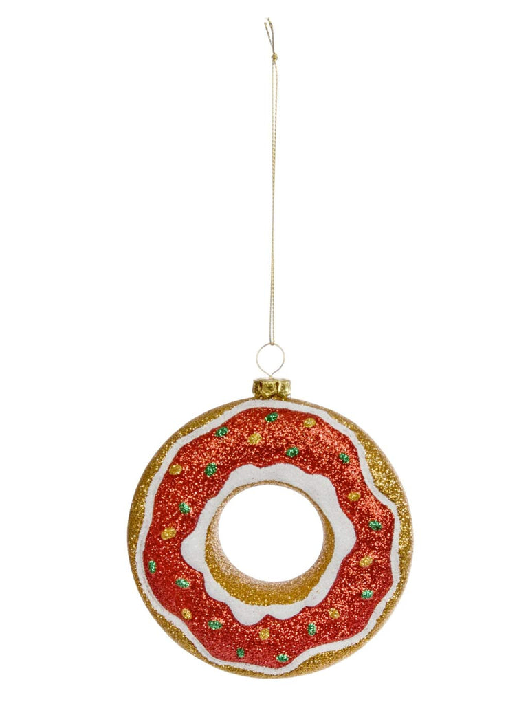 10cm Festive Donut Pendant