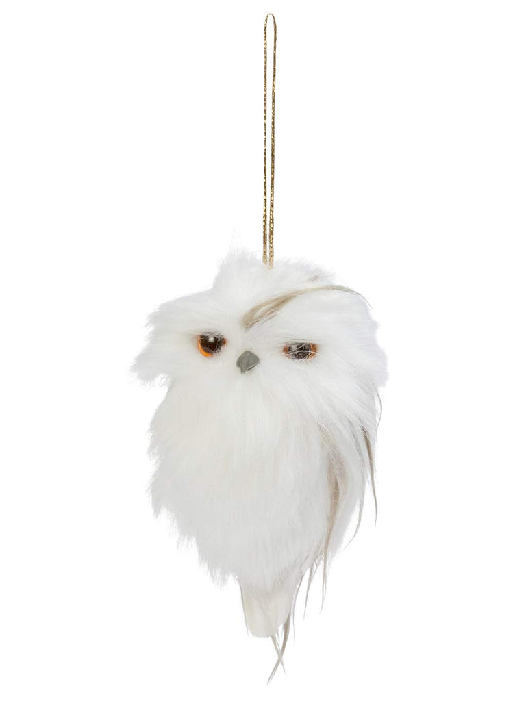 13cm Snowy Owl Pendant