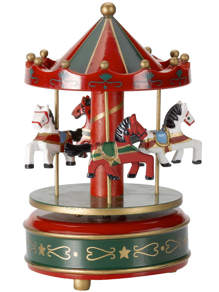 18cm Musical Carousel - Wind Up