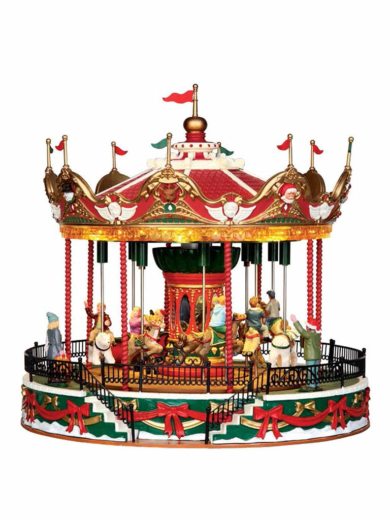 Santa Carousel, With 4.5V Adaptor