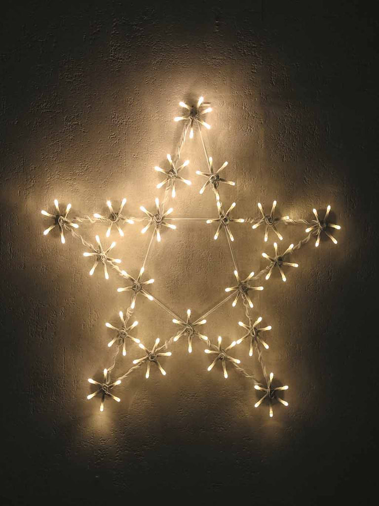 49cm LED Star - Warm White