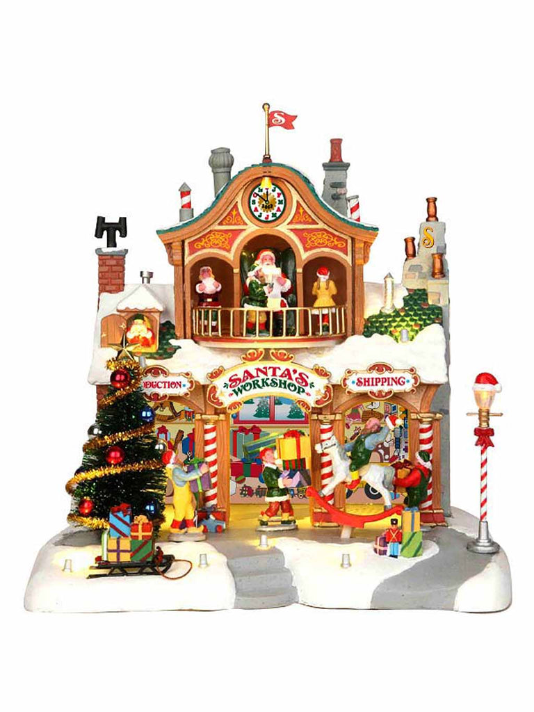 Santa's Workshop, With 4.5V Adaptor