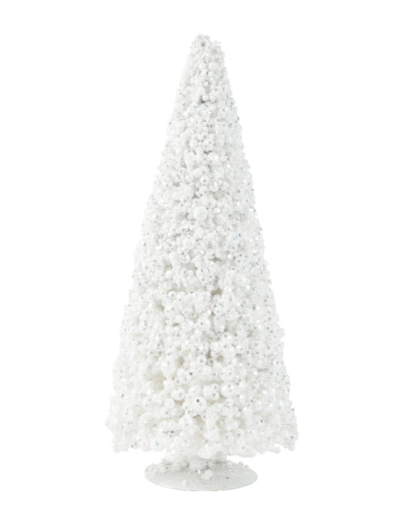 30cm Foam Tree - White