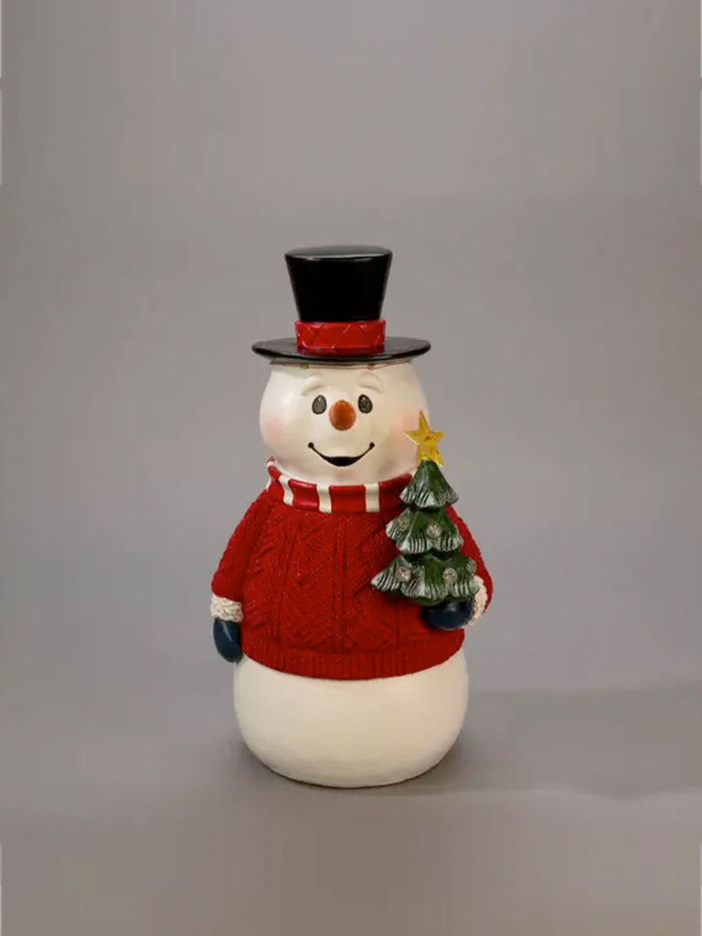 35cm B/O LED Snowman