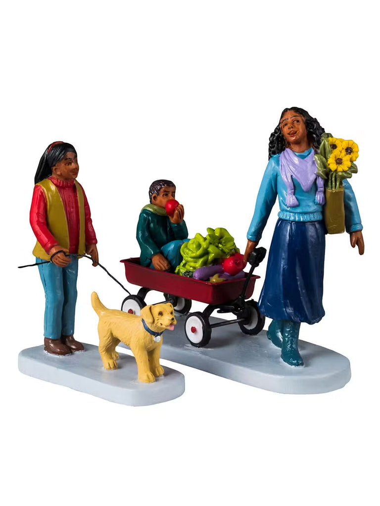 Farmer's Market Saturday, Set of 2