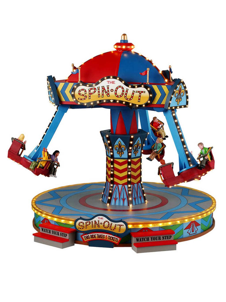 The Spin Out, with 4.5V Adaptor