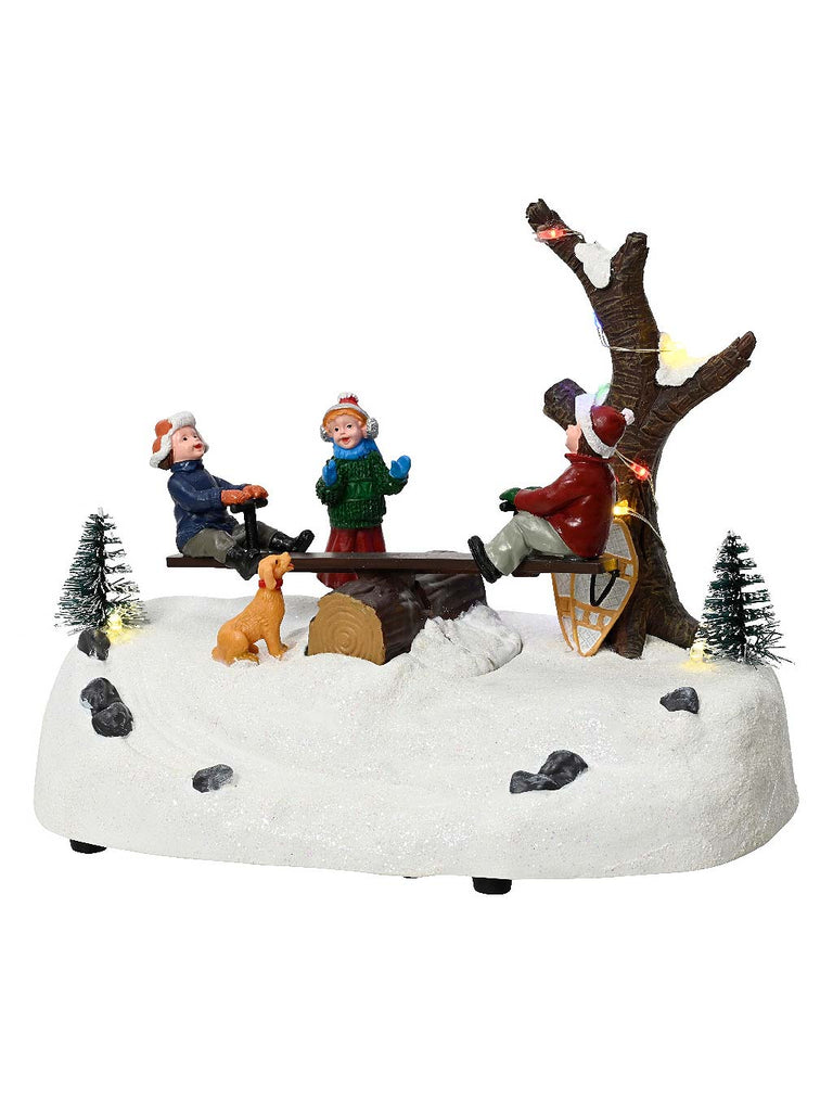 14cm B/O Micro LED Seesaw Scenery