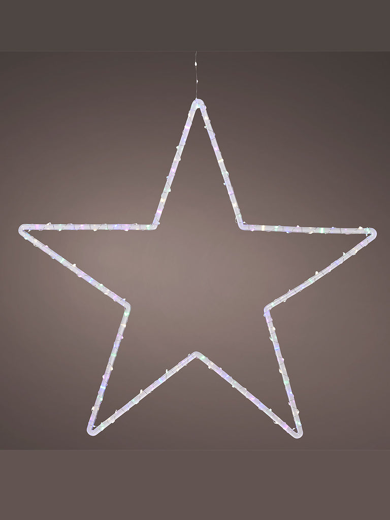60cm B/O Clear Star Silhouette with Micro LEDs