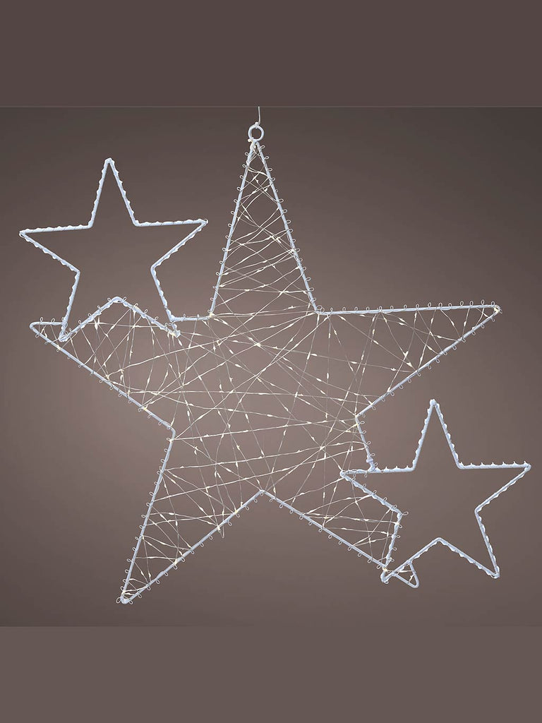 60cm Star Metal Frame Light with Micro LEDs