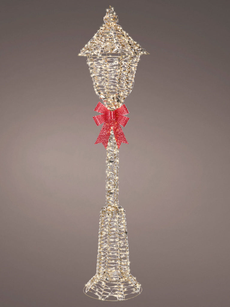 1.5M (5ft) Gold Lantern Micro LED Flashing Effect - Warm White - Outdoor