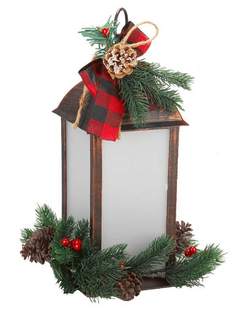 30x14cm Cool Flame Noel Lantern