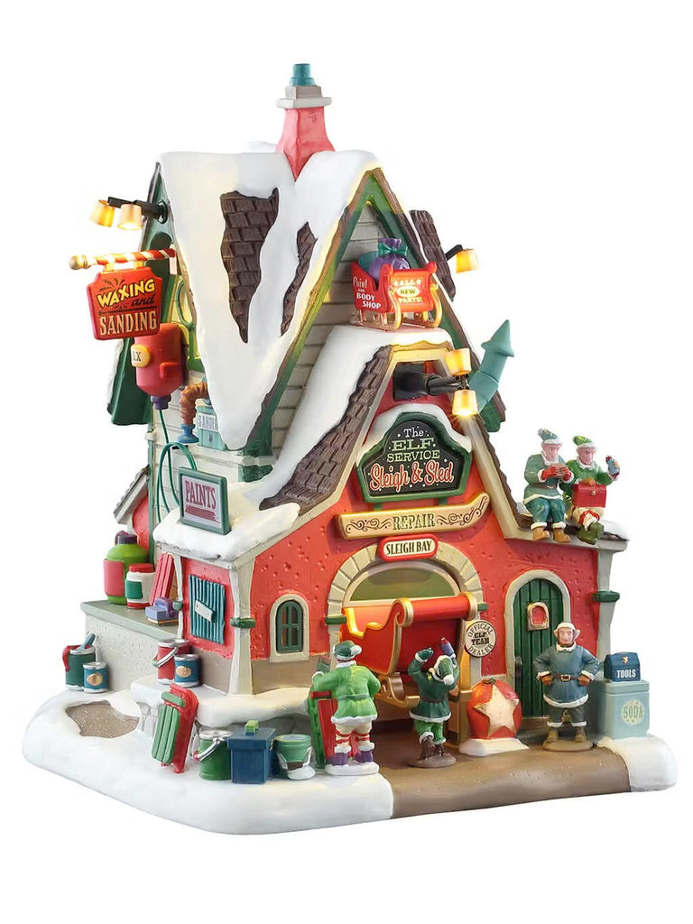The Elf Service Sleigh & Sled Repair, B/O (4.5V)