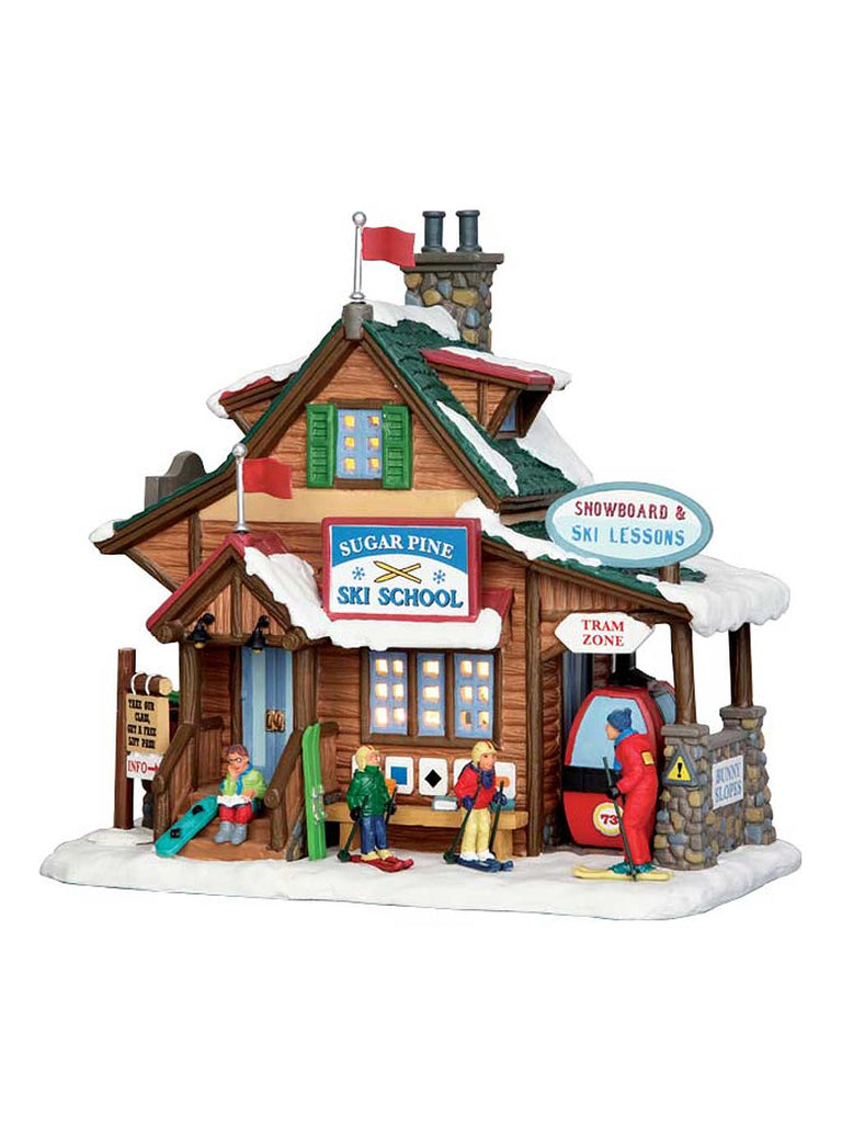 Sugar Pine Ski School - Lemax Christmas Village