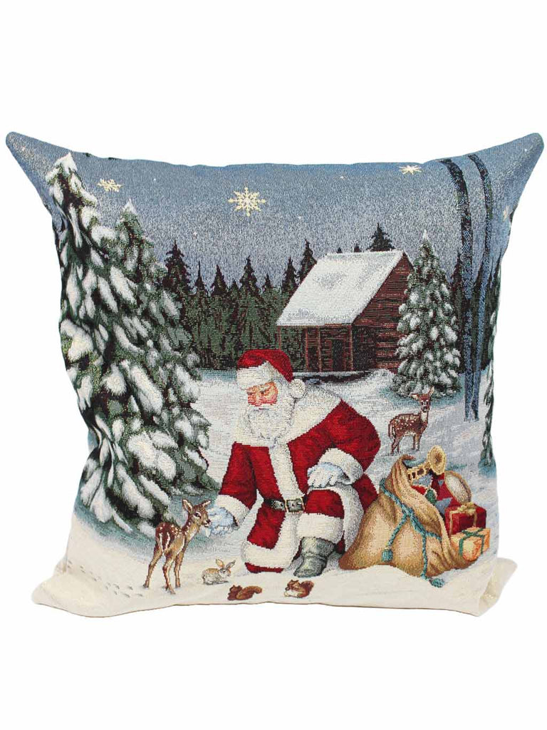 Woodland Wonderlust Christmas Cushion