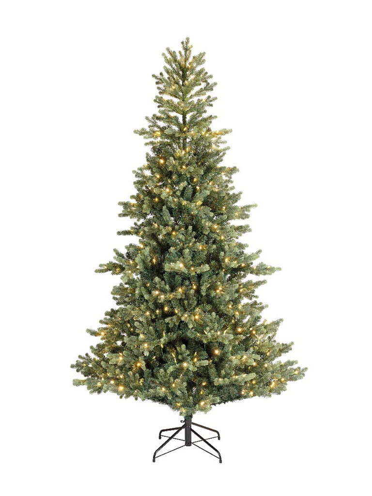 2.1M (7ft) Pre-Lit Geneva Fir with Nostalgic Lights - WW/Multi