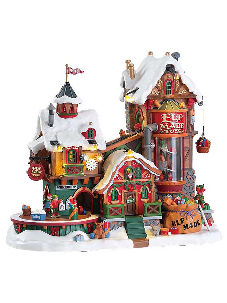 Elf Made Toy Factory with 4.5V Adaptor