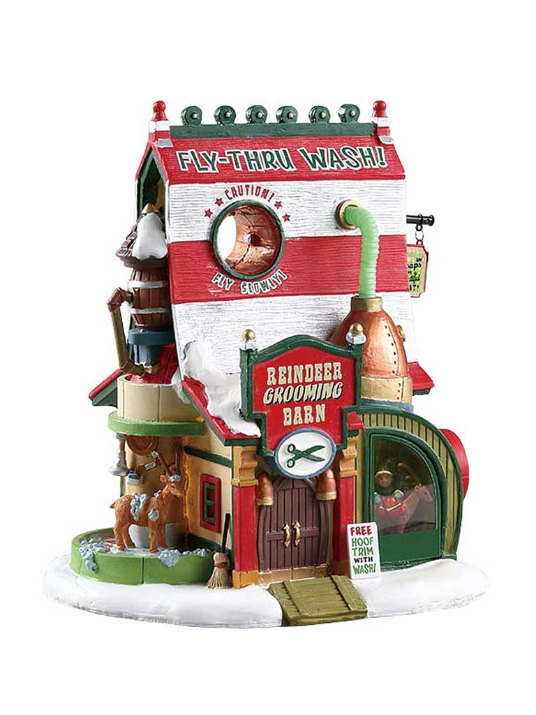 Reindeer Grooming Barn, B/O (4.5V)