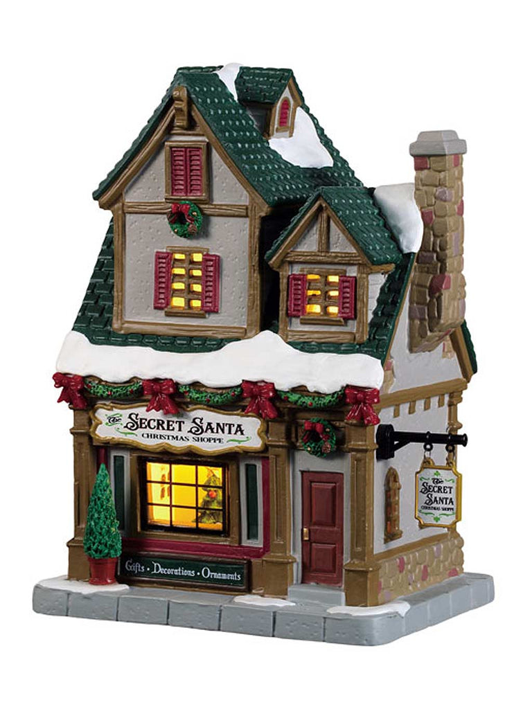 The Secret Santa Christmas Shoppe, B/O LED