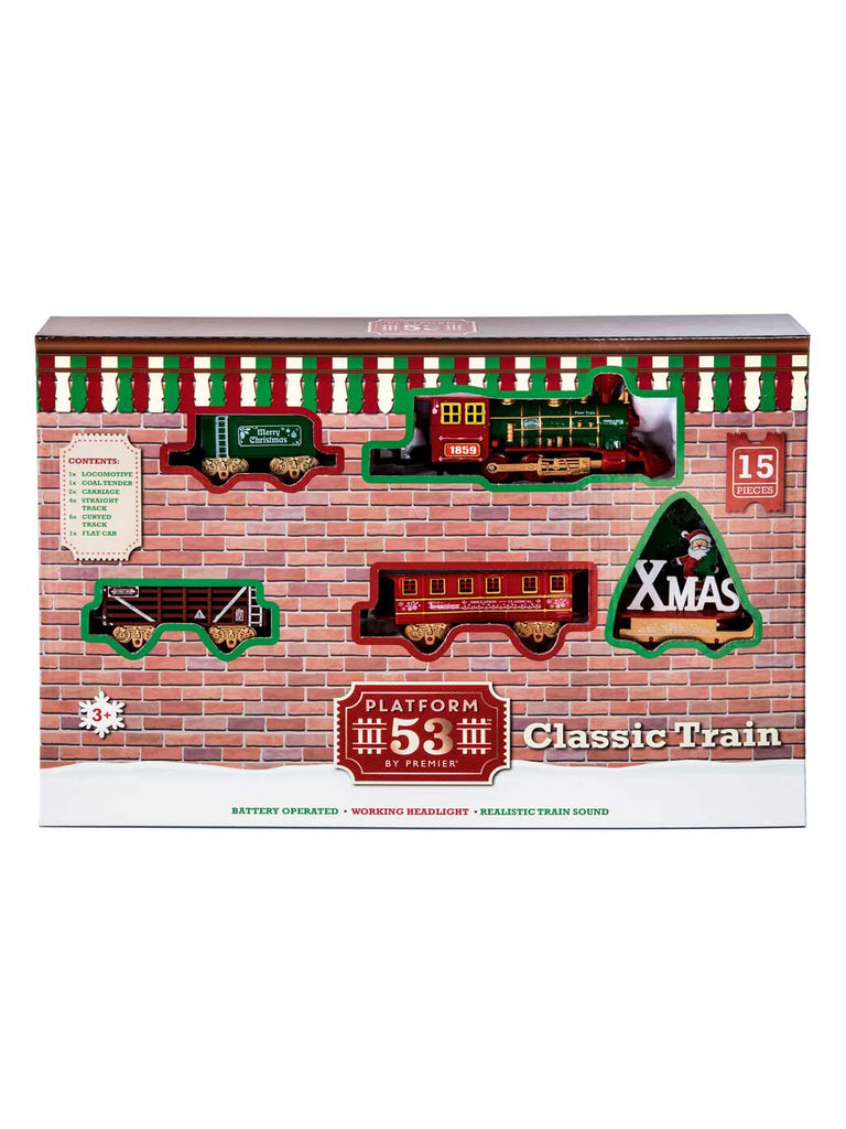 15pc B/O Lit Musical Train Set with 308cm Track