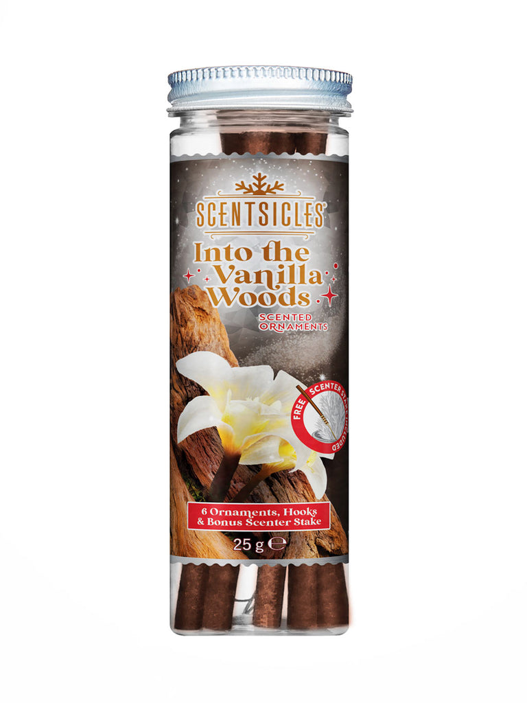 Pk 6 Christmas ScentSicles - Into Vanilla Woods