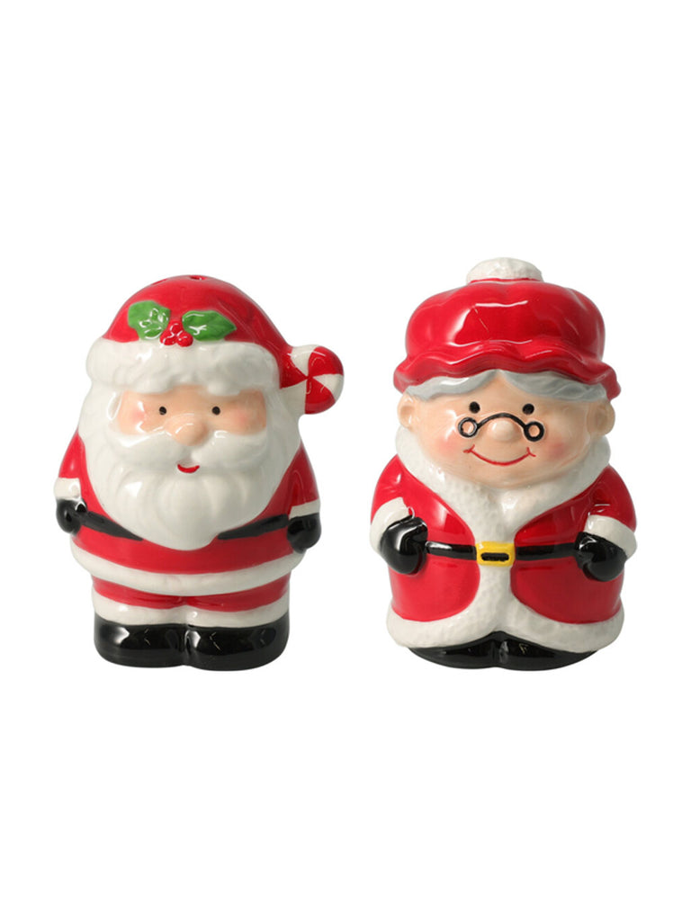 Salt & Pepper Set Santa & Mrs Claus