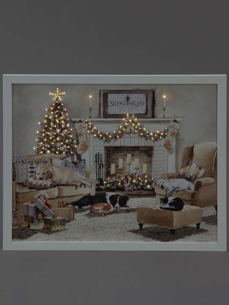 B/O F/O 50x40cm Pets Interior Canvas