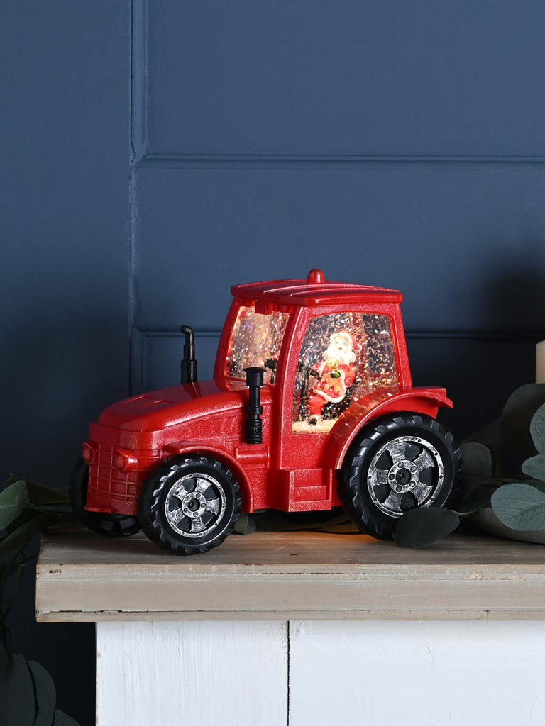 24cm B/O LED Water Spinner Tractor