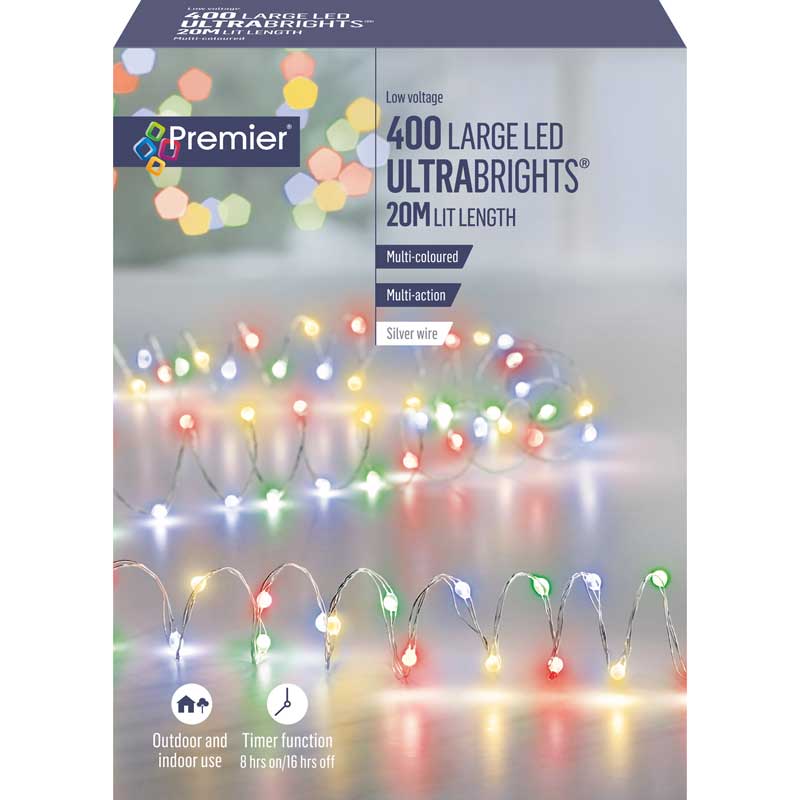 400 M-A Ultrabrights with Timer Multi LEDs