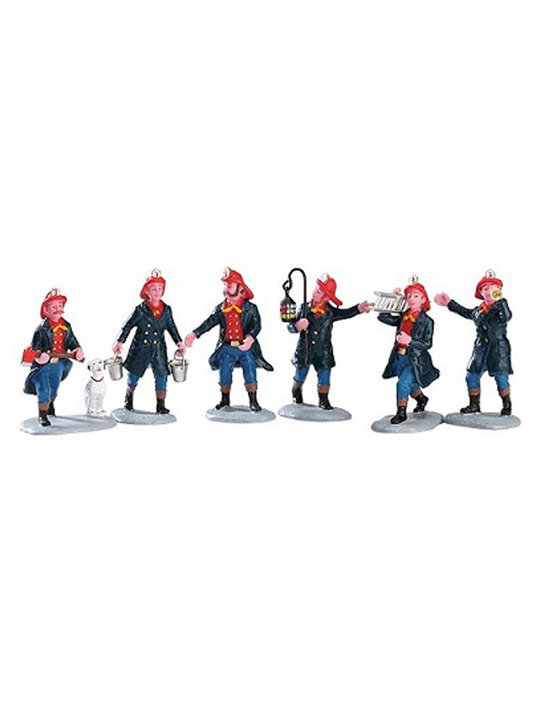 Fireman, Set Of 6