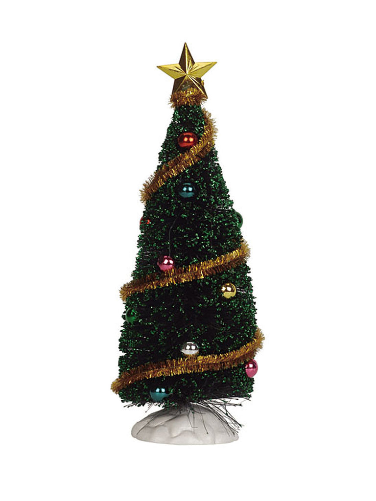 Sparkling Green Christmas Tree, Medium