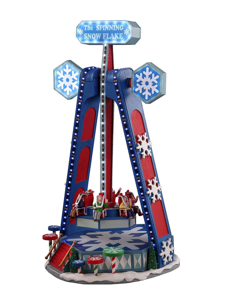 The Spinning Snowflake, with 4.5V Adaptor