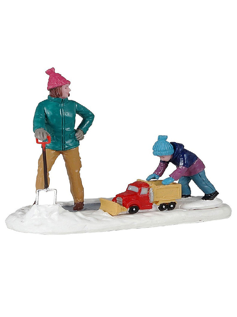 Clearing The Sidewalk