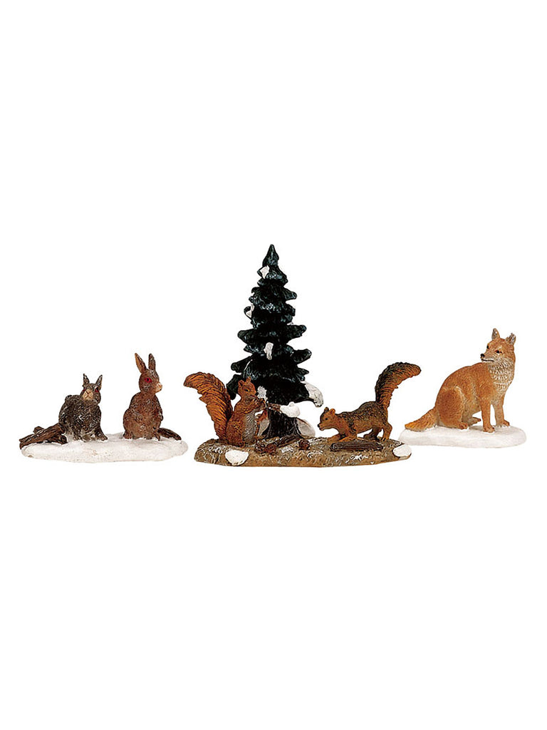 Woodland Animals, Set Of 4