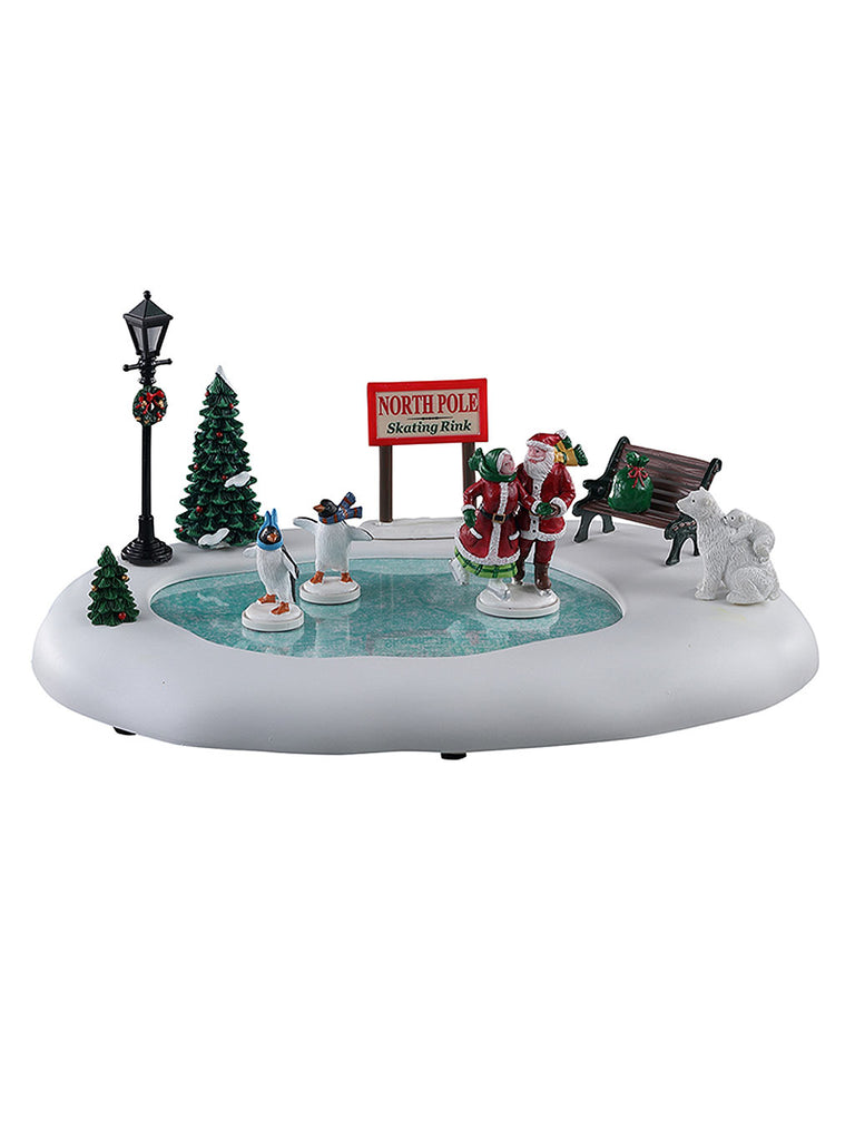 North Pole Skating Rink, B/O (4.5V)