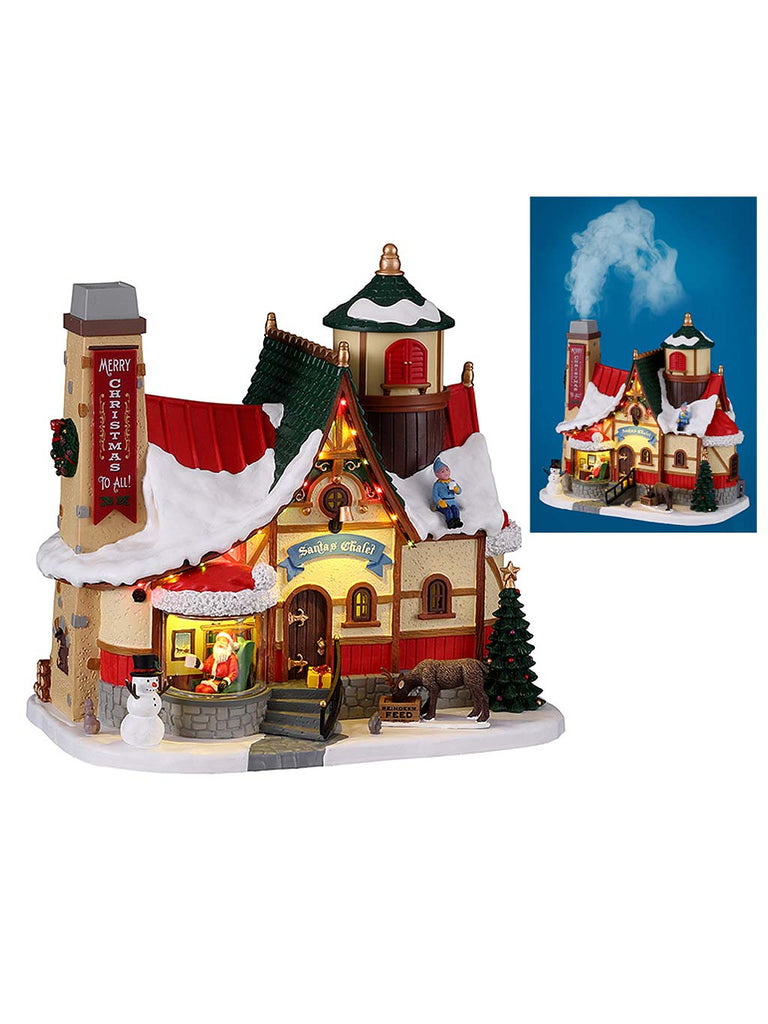 Santa's Chalet, With 4.5V Adaptor