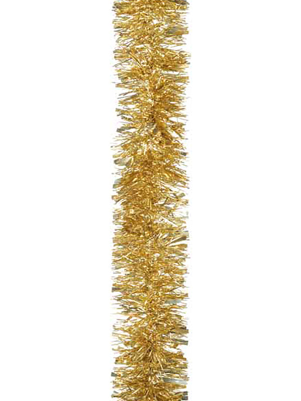 200cm x 15cm Luxury Chunky Cut Tinsel - Gold