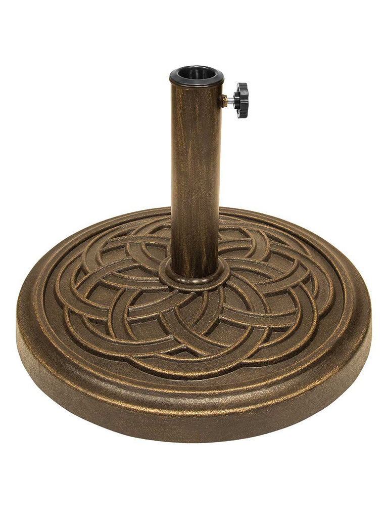 Celtic Pattern Resin Parasol Base - 12KG