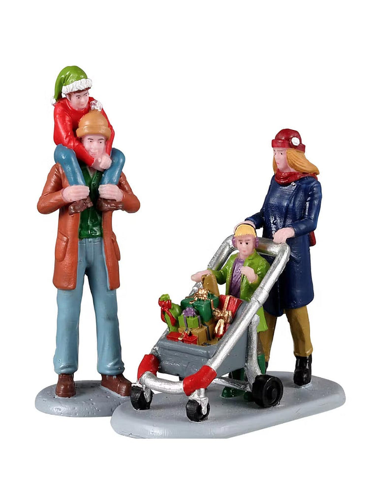 Family Holiday Shopping Spree, Set Of 2