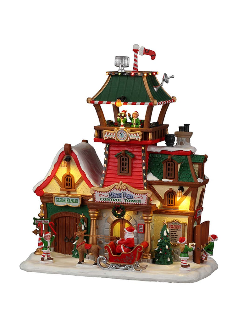 North Pole Control Tower, With 4.5V Adaptor