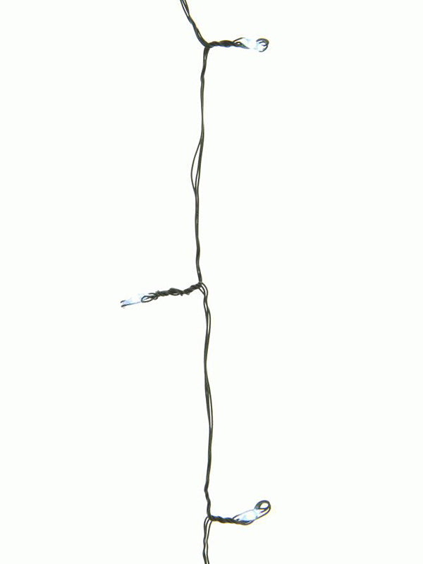 120 Micro LED Twinkle Christmas Lights - White