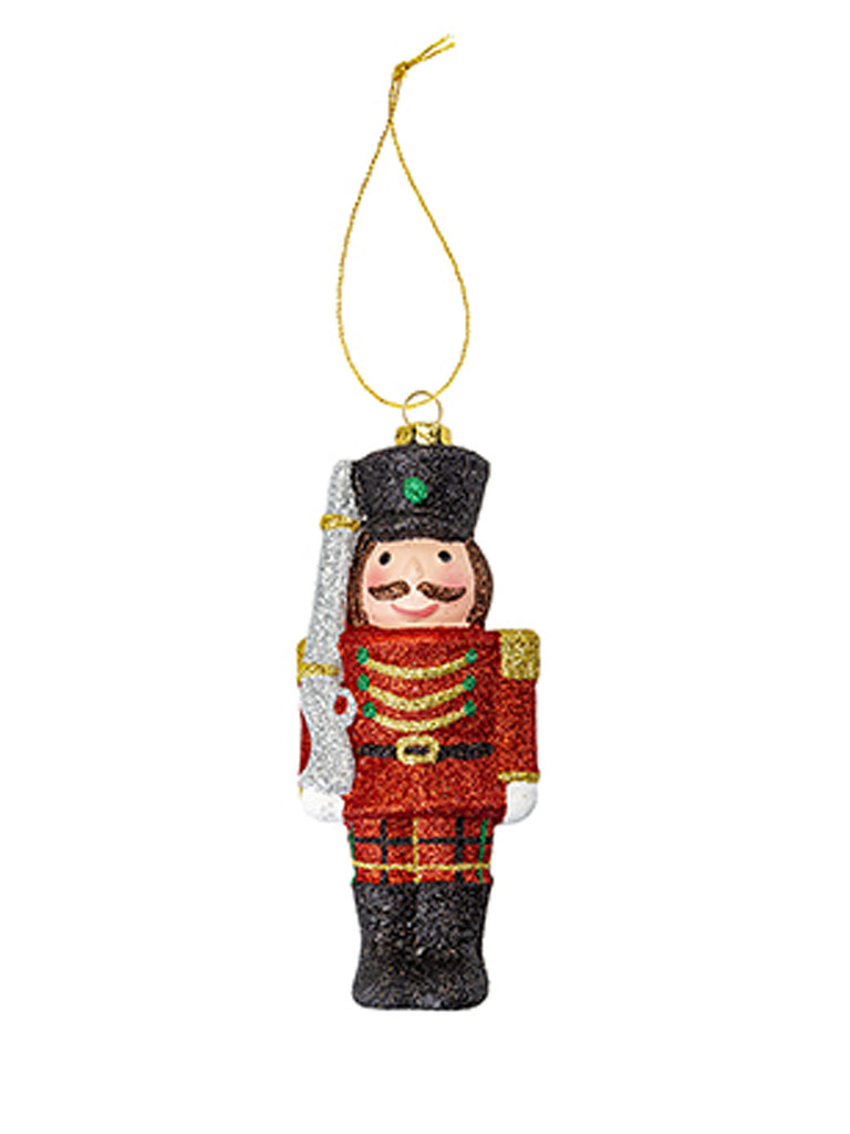 Hand Painted Check Soldier Decoration