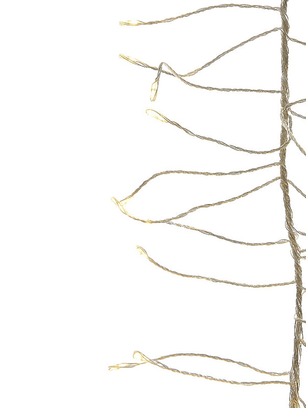 480 Micro LED Christmas Cluster Lights - Warm White