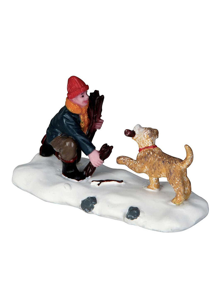 Gathering Firewood Figurine