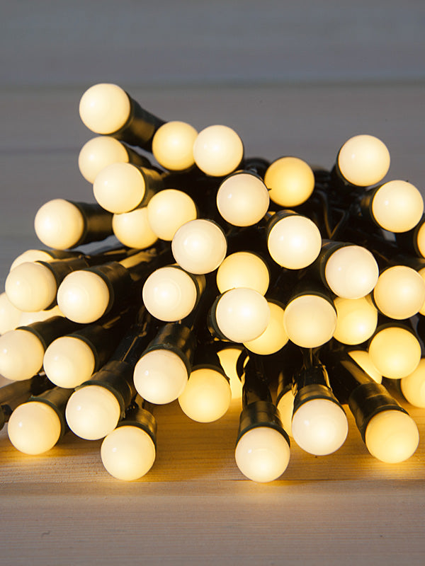 50 LED Battery Operated Berry Lights - Warm White