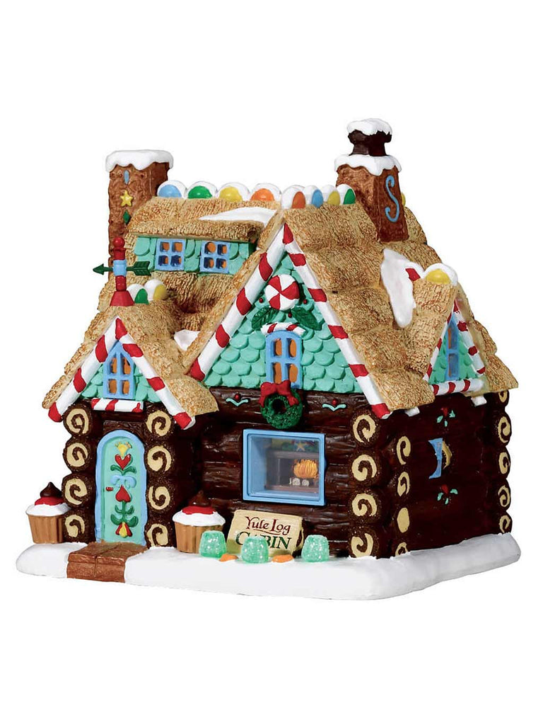 Yule Log Cabin, B/O (4.5V)