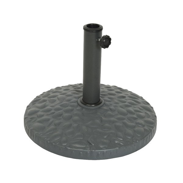 9kg Parasol Base - Dark Grey Pebble