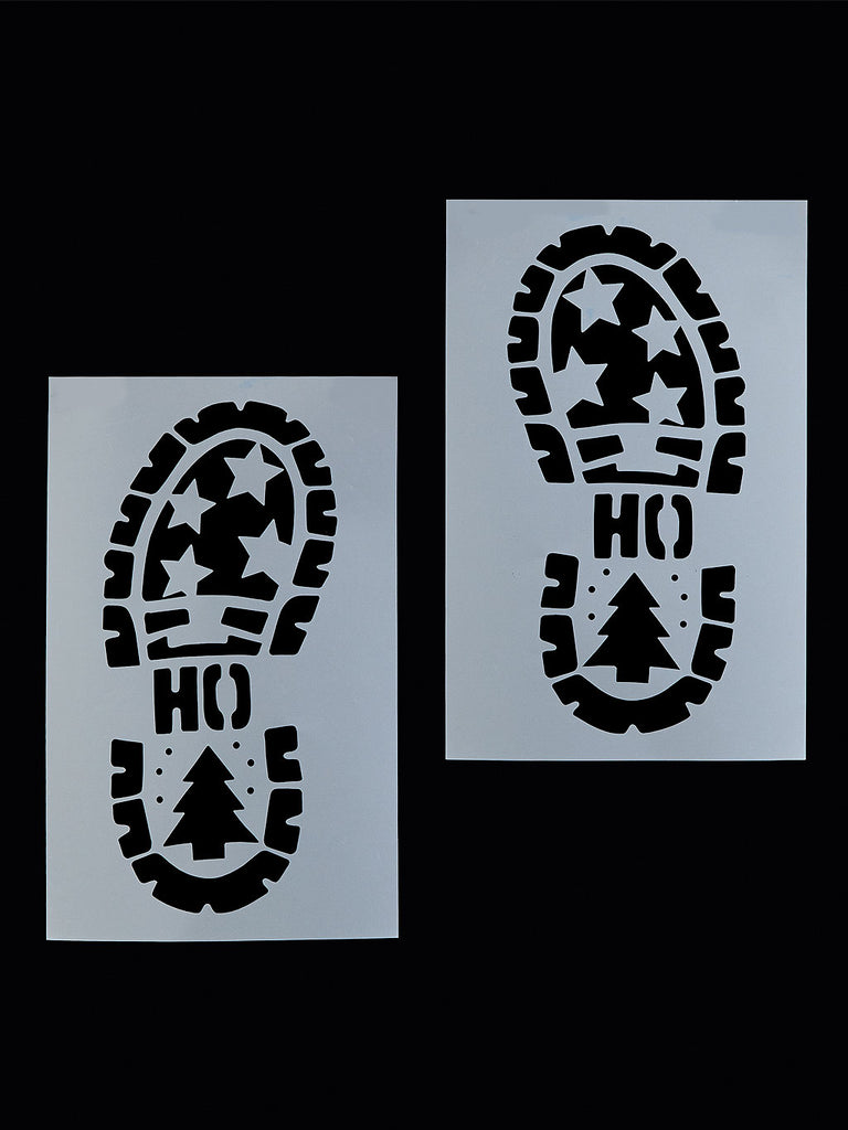 25 x 16cm Santa Boot Stencil