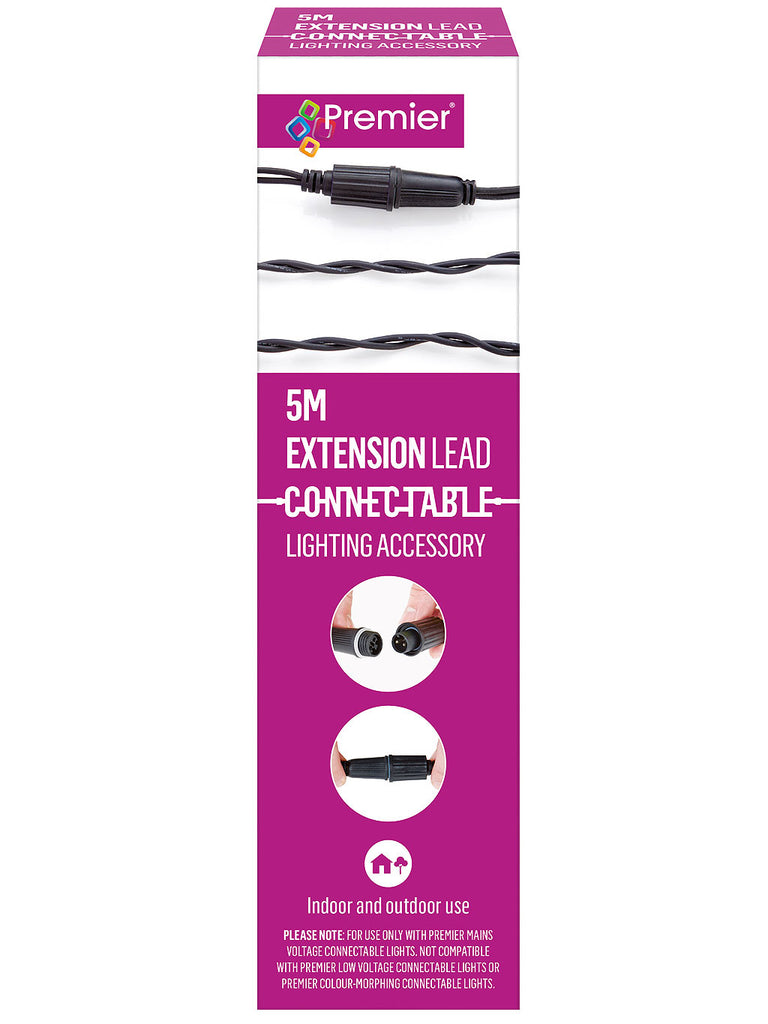 5m Extension Cable for High Volt Connectable Lights
